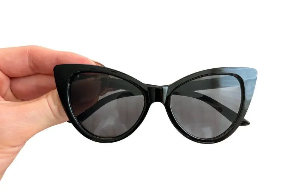 Baby girl black cat eye 0-18 months sunglasses